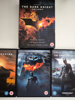 The Dark Knight трилогия DVD комплект от 6 дискове употребяван
