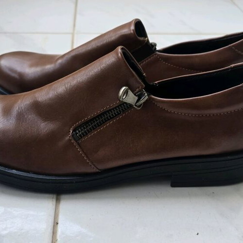 Gkoulis Leather Brown Moccasins New Size 40