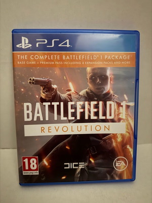 Battlefield 1 Revolution PS4 like new