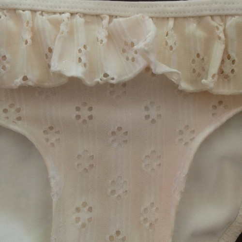 Girls' swimsuit used 110-116 cm white H&M
