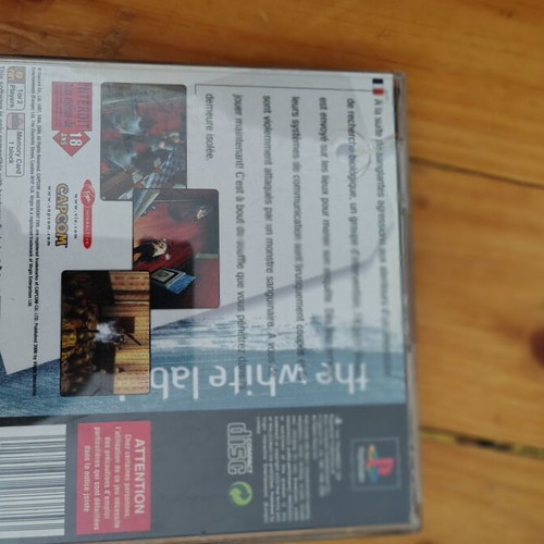 Resident Evil PlayStation PS1 game used, complete with manual