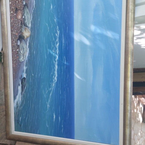 A. Galiotos Painting like new, large size