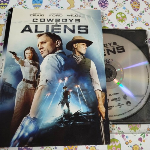 Cowboys & Aliens DVD used with Greek subtitles