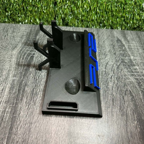 Βάση χειριστηρίου PS2 με cable organizer, 3D εκτυπωμένη