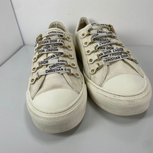 Christian Dior Walk'N'Dior sneakers used, size 40.5, beige