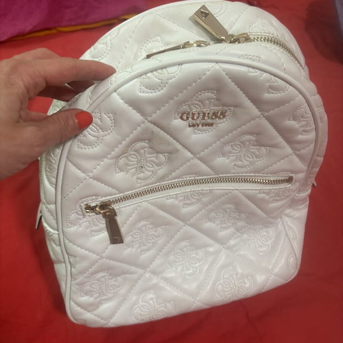 Guess backpack used, white