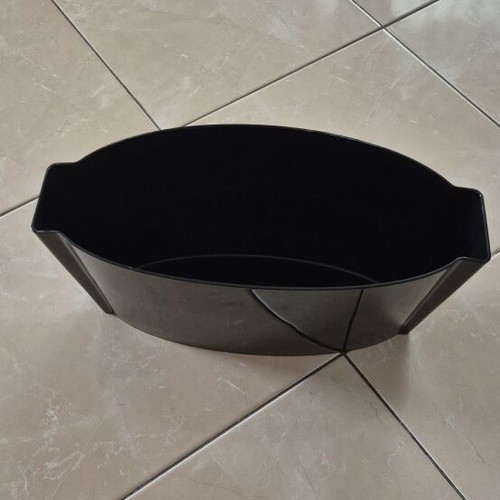 Professional black acrylic champagne bucket large 49cm new