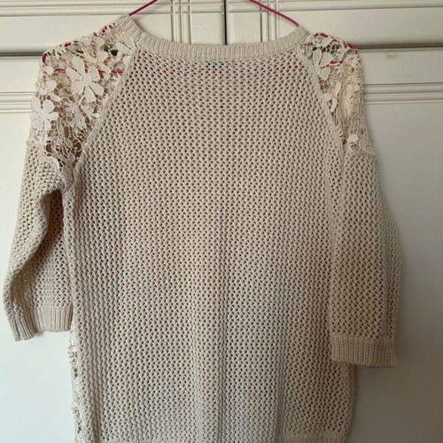Mayoral girls' shirt 16 like new, beige