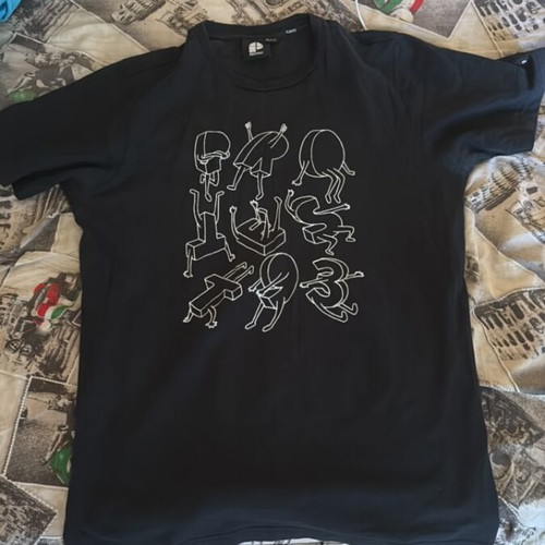 Protest t-shirt black used, XL size