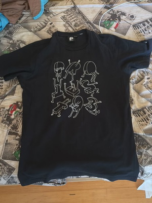 Protest t-shirt black used, XL size
