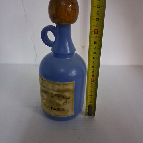 Metaxa ouzo empty bottle used