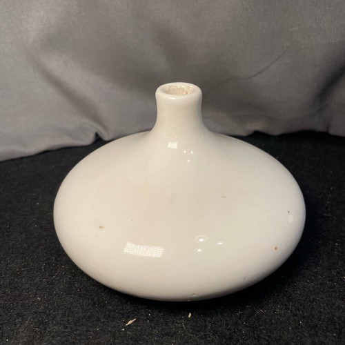 Porcelain container like new, handmade vintage small