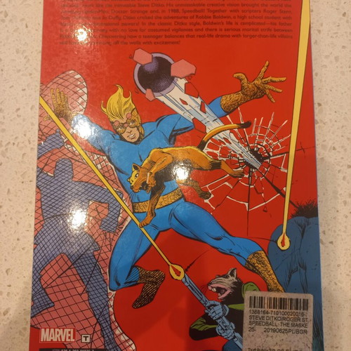 Marvel Speedball The Masked Marvel comic book like new
