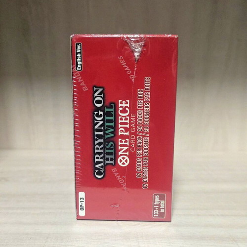 One Piece OP-13 Booster Box new, -  450,00 - Vendora.cy