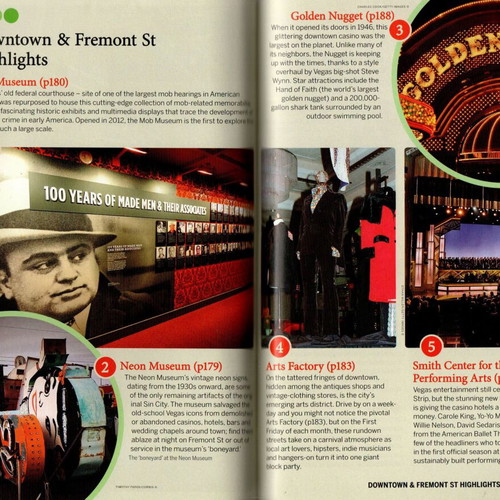 Discover Las Vegas travel guide like new, English