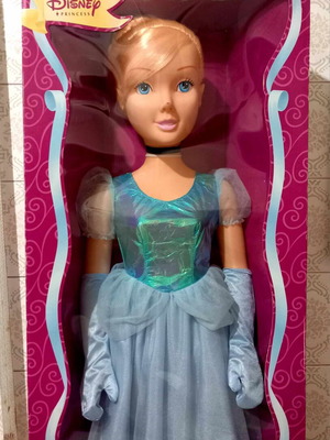 Κούκλα Cinderella Fairytale σε φυσικό μέγεθος καινούργια