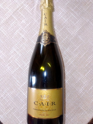 Cair Demi-Sec sparkling wine 750ml new, white semi-dry