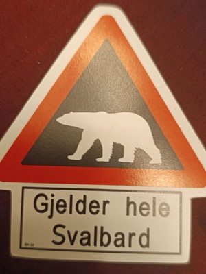 Svalbard souvenir used