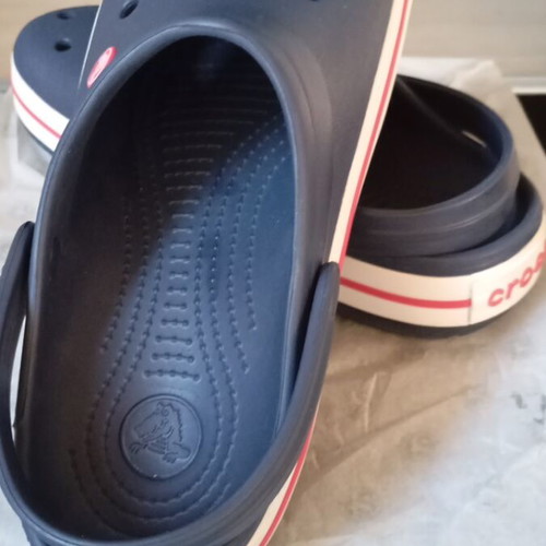 Crocs men's clogs, blue, size 44