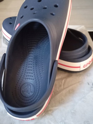 Crocs men's clogs, blue, size 44