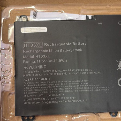 HP HT03XL laptop battery new, 11.55V 41.9Wh 3630mAh