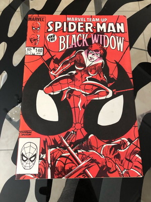 Marvel Team-Up Spider-Man And Black Widow 140 μεταχειρισμένο κόμικ