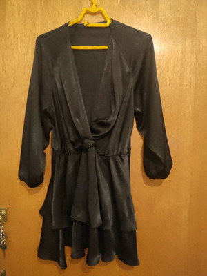 Zara mini φόρεμα μεταχειρισμένο, μέγεθος M, μαύρο
