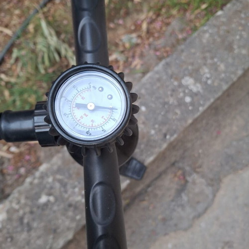 Pathfinder High-Pressure Hand Pump with Pressure Gauge like new