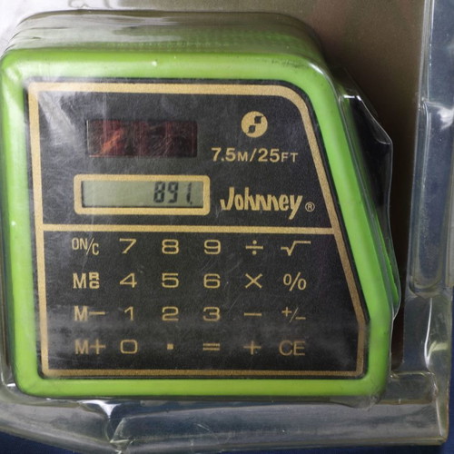 Measuring tape 7.5 meters with calculator new