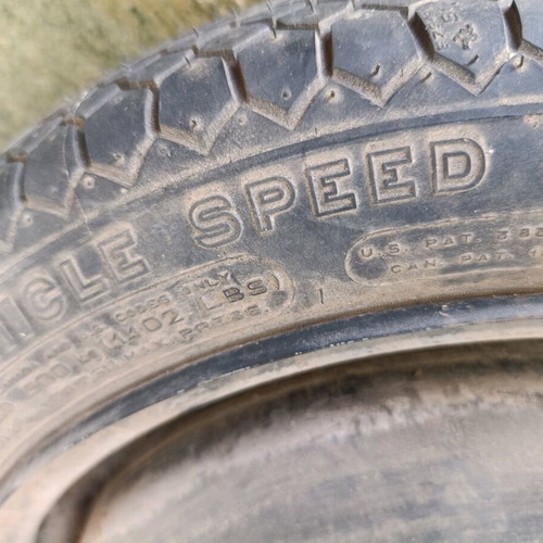 Spare tire 105/70/14 used with Michelin tire and 4 bolts 4x100 pitch