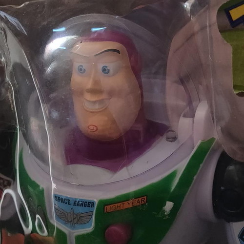 Buzz Lightyear Toy Story 4 collectible figure 30cm with functions