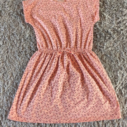 Staccato summer dress salmon pink for ages 8-9, like new