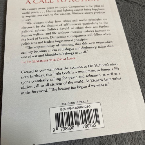 A Human Approach to World Peace by Dalai Lama, hardcover