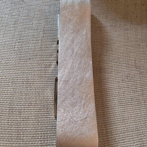 Vintage Versace leather belt silver, like new, size 75