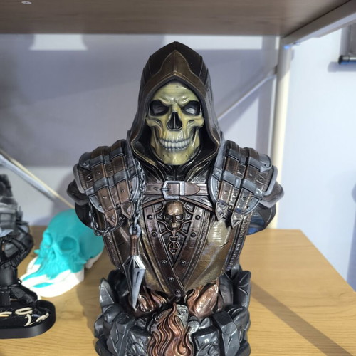 Scorpion figure from Mortal Kombat 3D printed and hand-painted