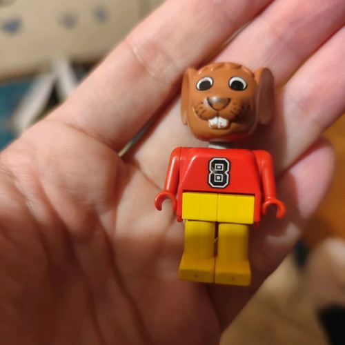Lego Fabuland figure used with minor wear