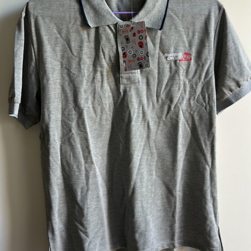 F1 Shanghai Circuit Polo Shirt new, unisex, grey, size S/M