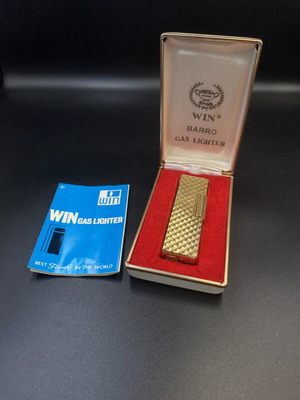 Win Barro Japan 60s lighter mint condition, vintage gas