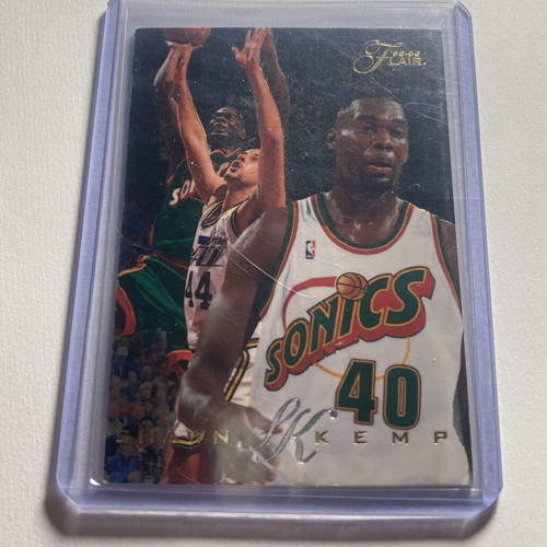 1995-96 Flair Shawn Kemp Seattle SuperSonics premium card new