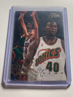 1995-96 Flair Shawn Kemp Seattle SuperSonics premium card new