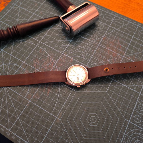 HANDMADE LEATHER WATCH STRAP