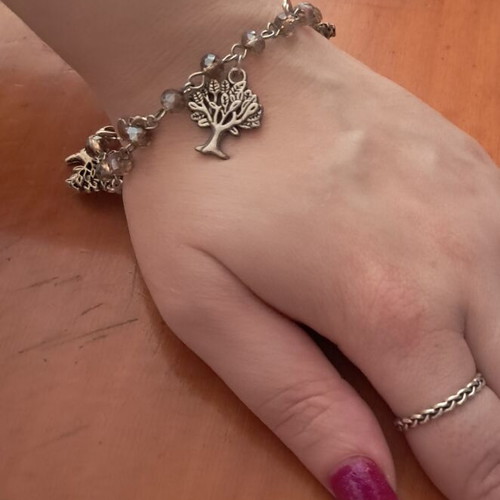 Hand Chain silver color made to order
