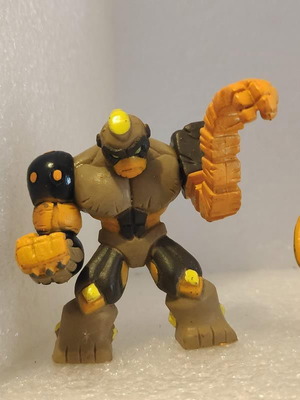 Gormiti Earth Tribe Titan Series figures pack of 4, like new