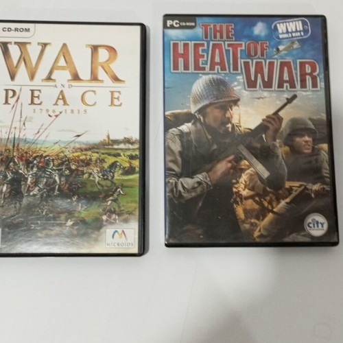 The Heat of the War and War and Peace PC games