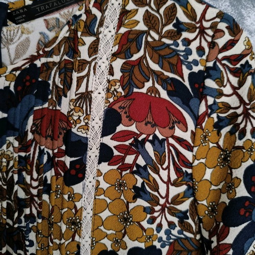 Zara skort dress new, small, multicolor