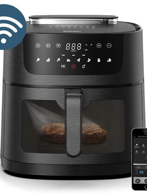 Rohnson Soft Cooking Air Fryer 8lt Black new