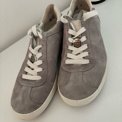 Paul Green women's sneakers in gray suede, like new, size 37.5
