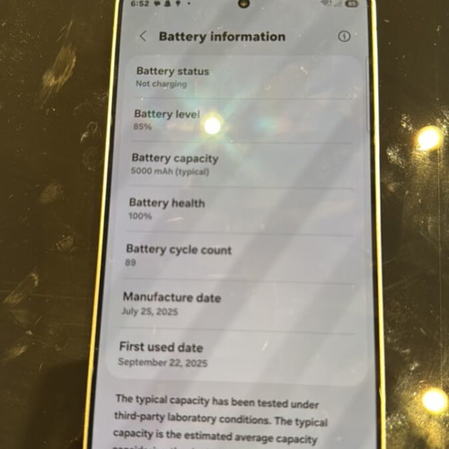 Samsung S25 Ultra black new condition