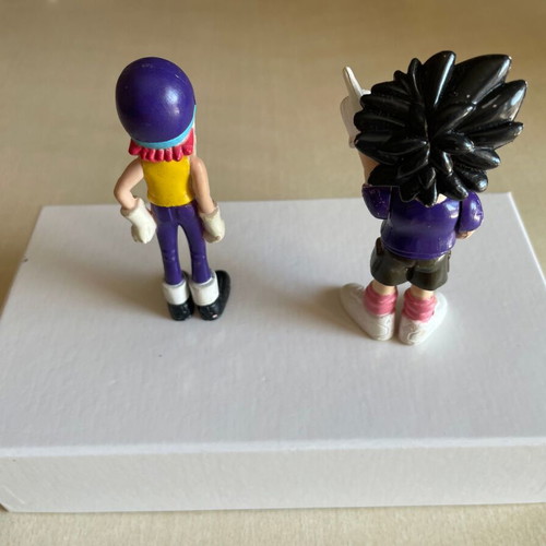 Digimon vintage figures used, pack of 35 from 1999-2000