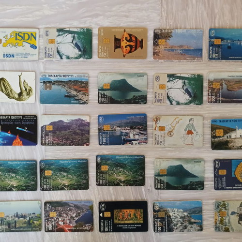 Collection of 46 phone cards like new